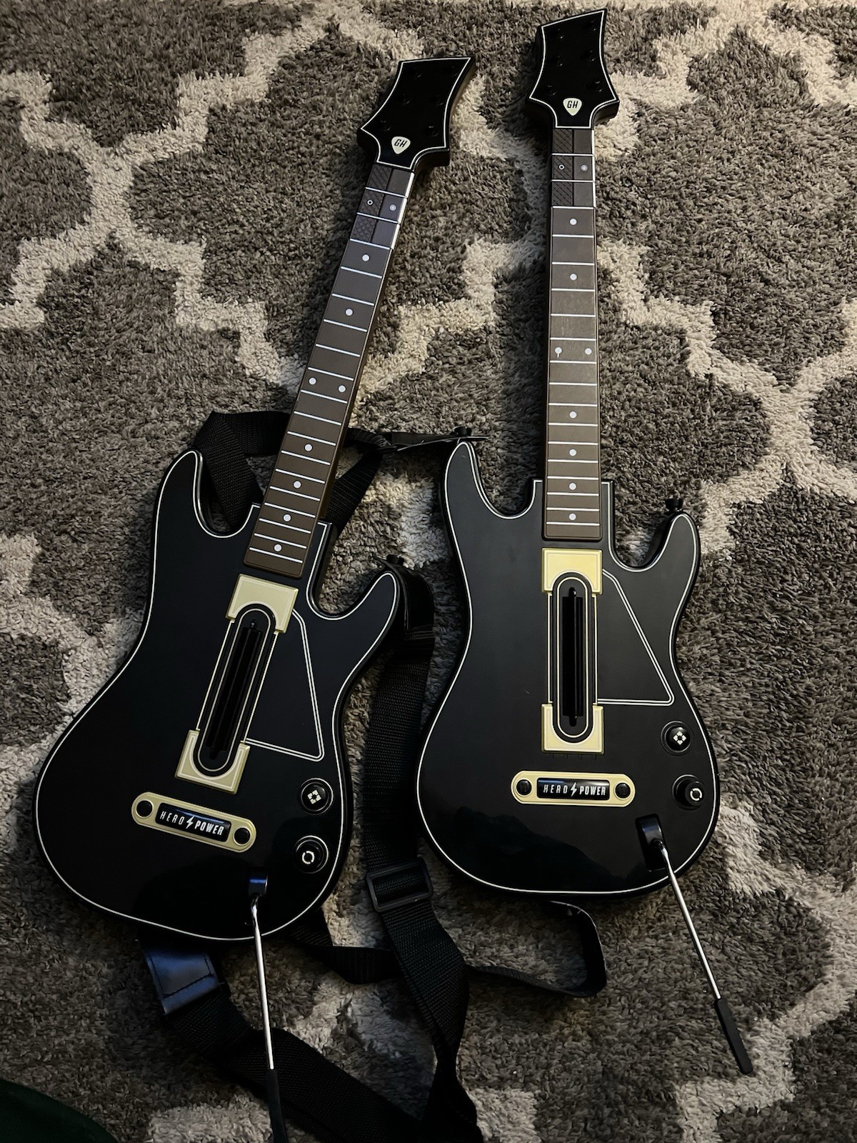 2x PlayStation 4 PS4 Dongle Guitar Hero Wireless USB Receiver Star Power Game