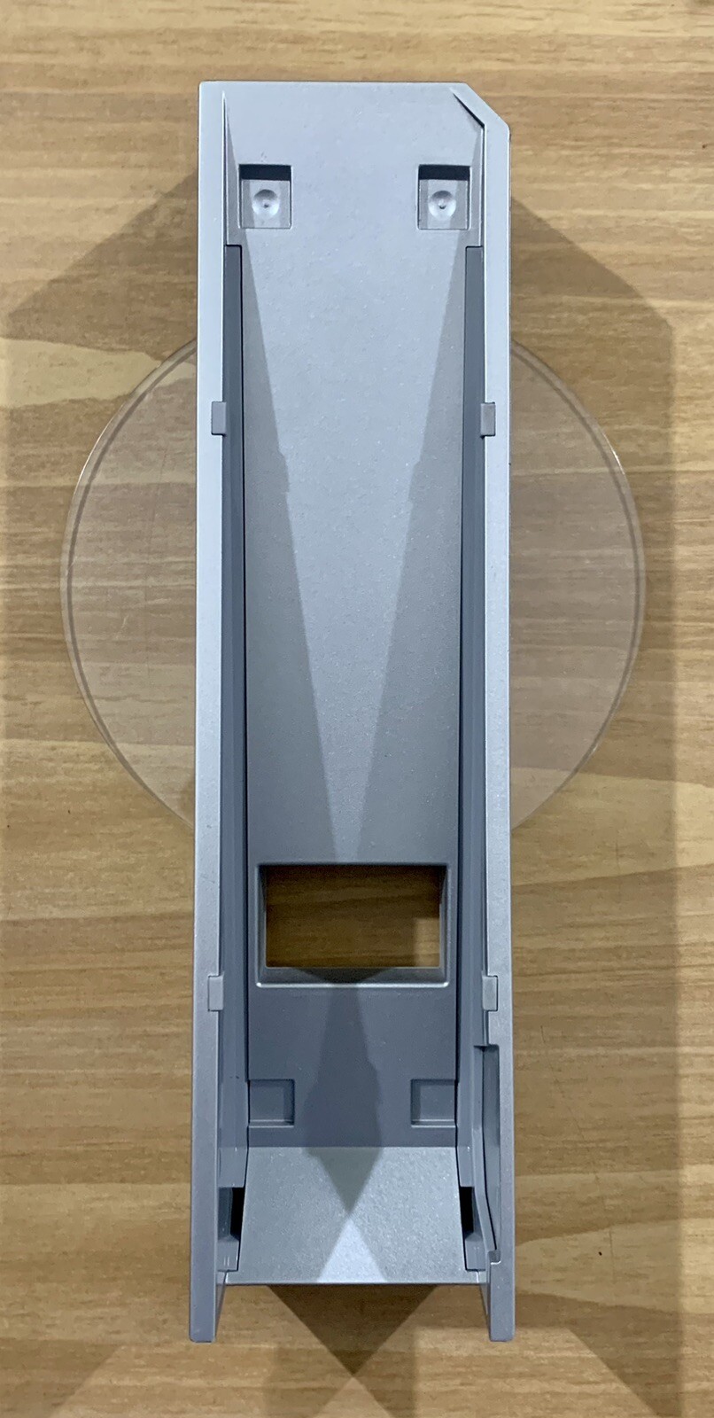 Nintendo Wii ~ Stand ~ Gray ~ Cleaned ~ Clear Disc Included ~ 2000s ~ !L⚪️⚪️K!