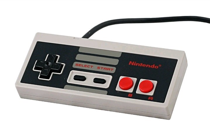 Nintendo NES-004E Controller E-Type Vintage Retro Gamepad OEM NES 1985…….124