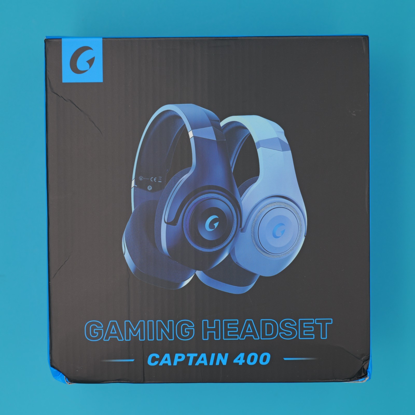 KAPEYDESI Wireless Gaming Headset 2.4GHz Wireless and Bluetooth 5.2 captain 400