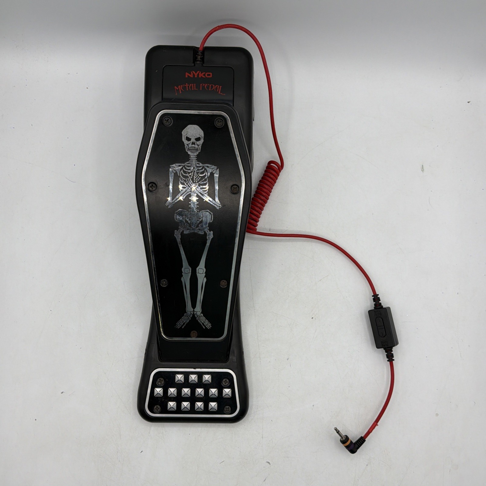 NYKO Metal Pedal Wired Drum RockBand Guitar Hero Video Game Skeleton ROCK BAND