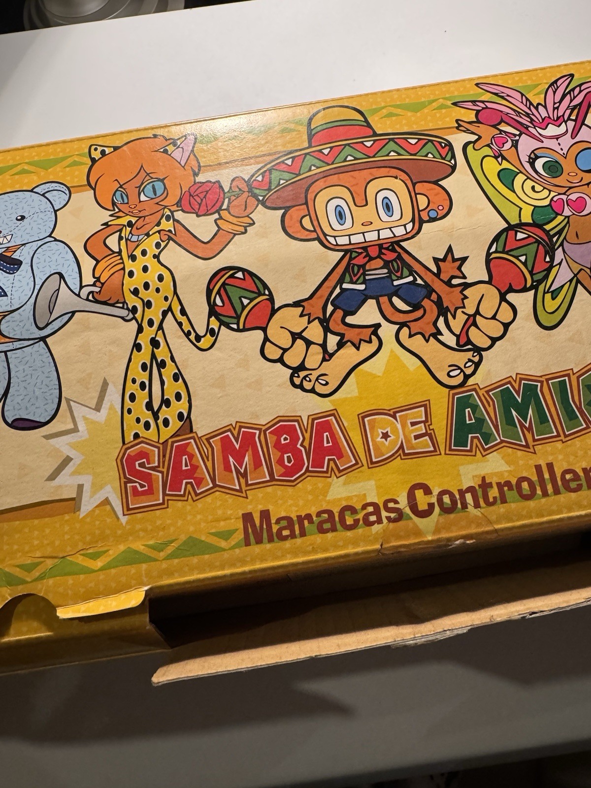Sega Dreamcast Samba De Amigo Maracas Controller HKT-9700 Japan Rare Vintage CIB