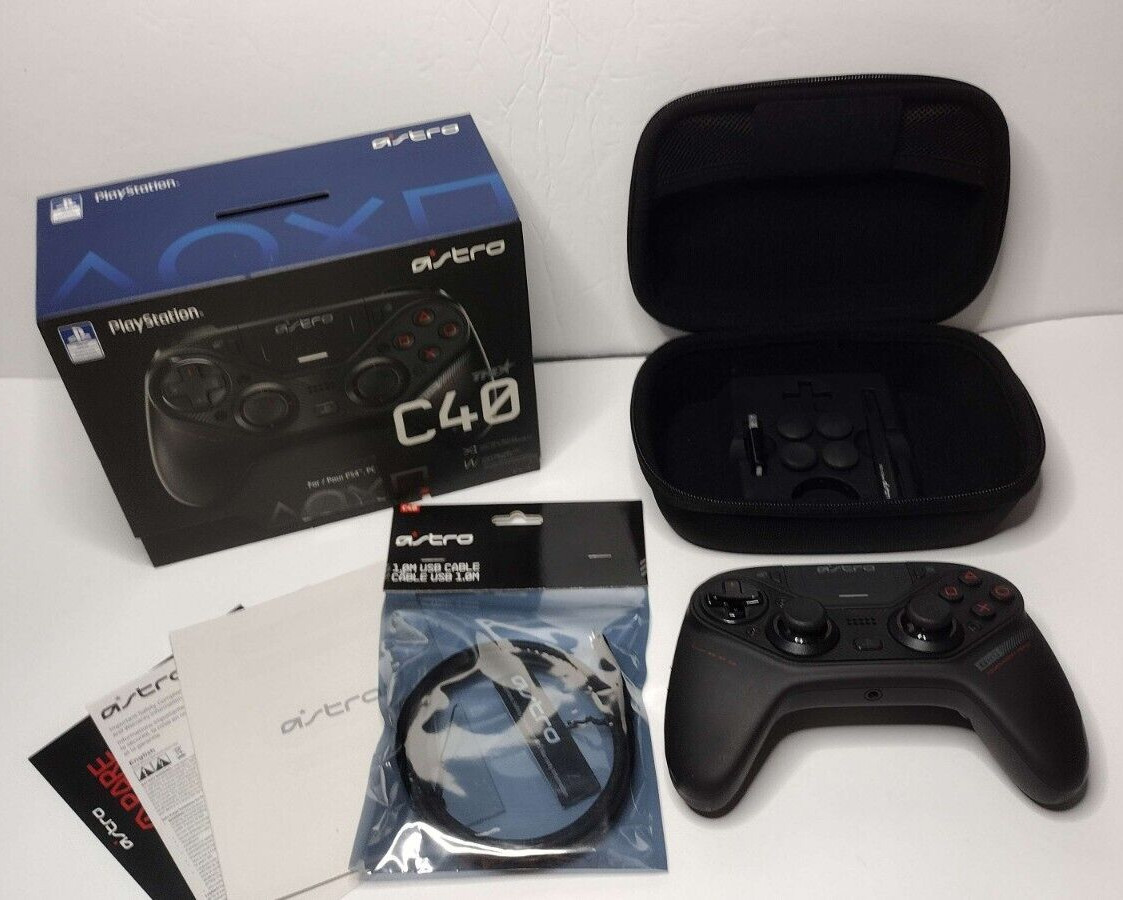 ASTRO Gaming C40 TR Controller For PS4/PC. No Joystick Drift – Great Condition!