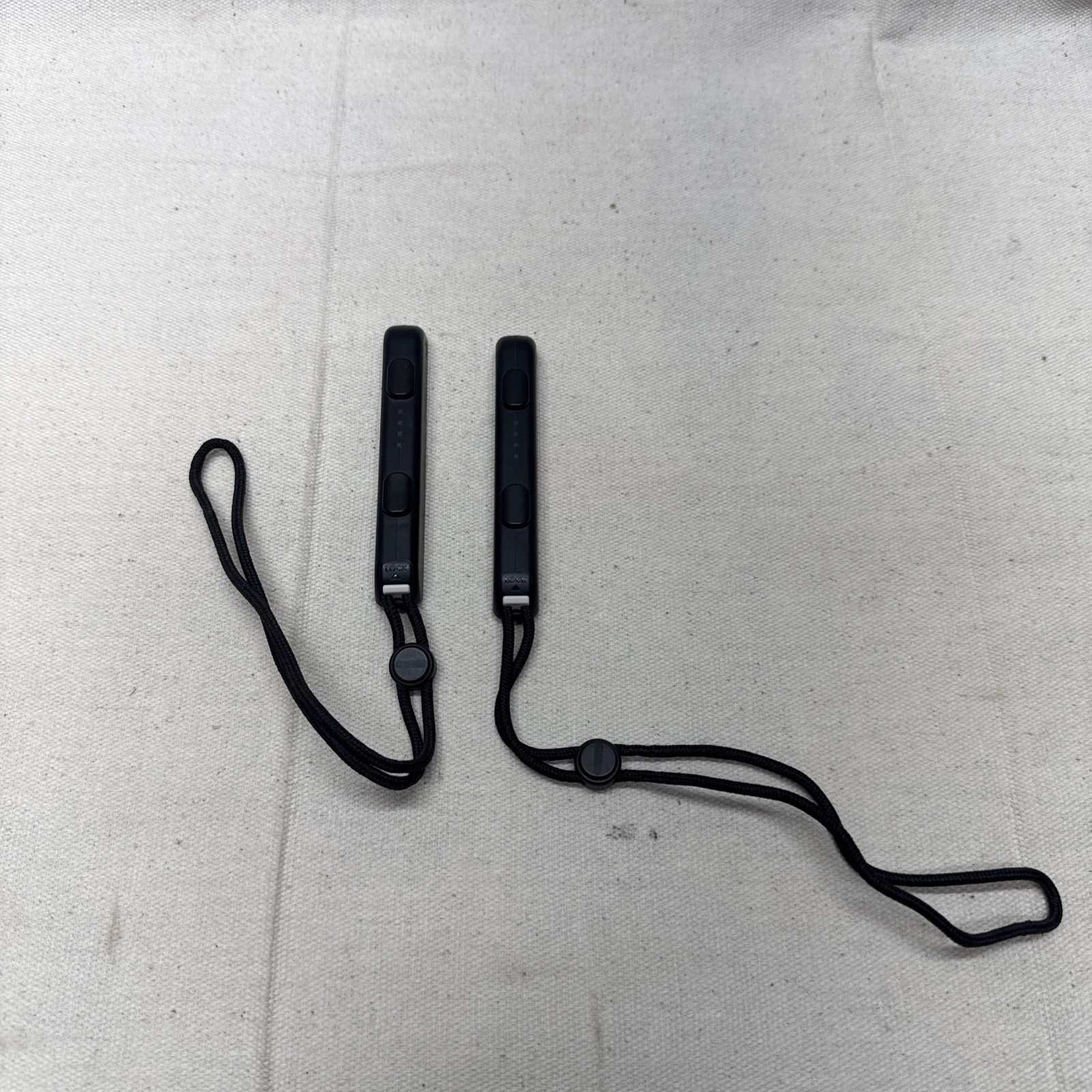 x2 OEM Black OLED Nintendo Switch Joy-Con Controller Wrist STRAPS ONLY HAC-014