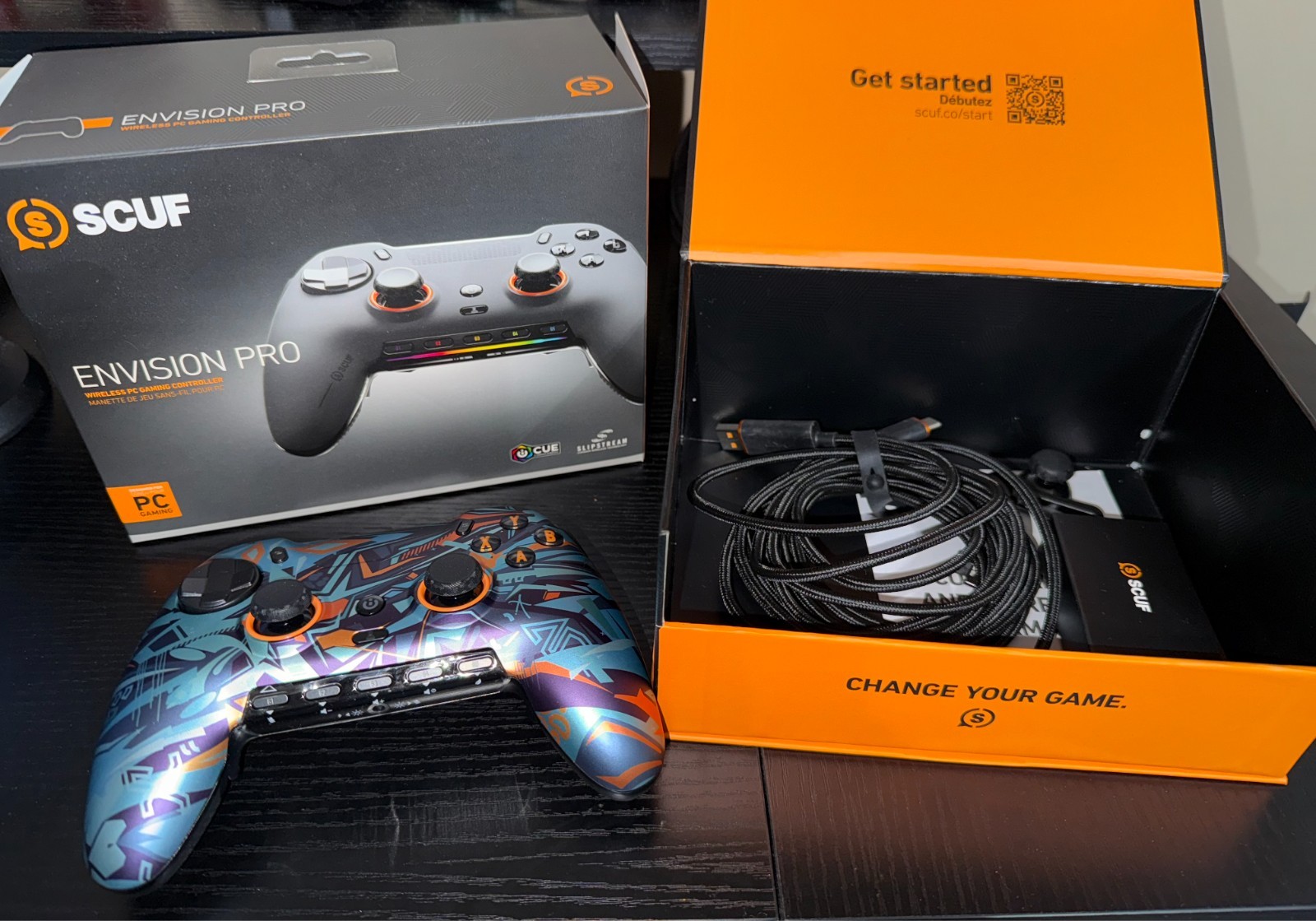 SCUF Envision Pro Wireless Controller for PC – Multicolor