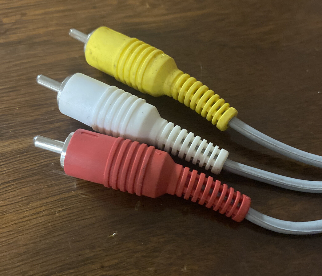 Original OEM Nintendo Wii And Wii U Audio Video AV Cable Cord