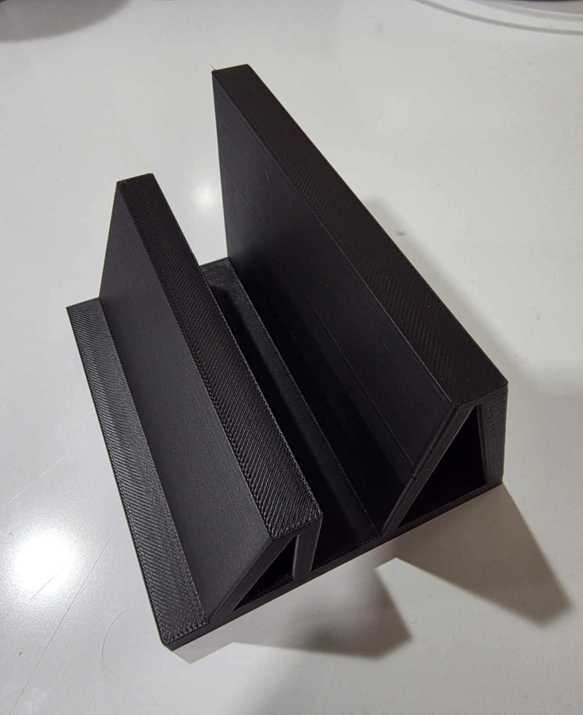 Nintendo Switch or Switch 2 Console External Stand Plastic Black 3D printed