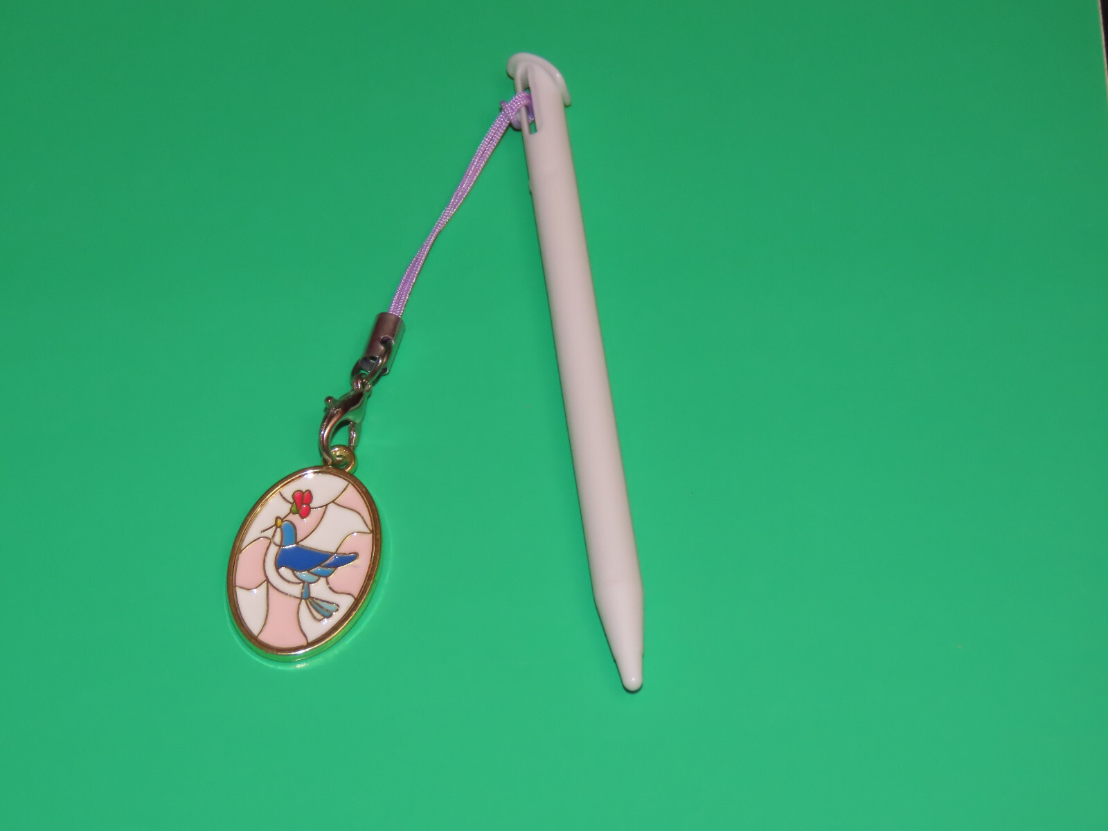 New 3DS XL Stylus Dove Art Charm – Stylus & Charm for DS System