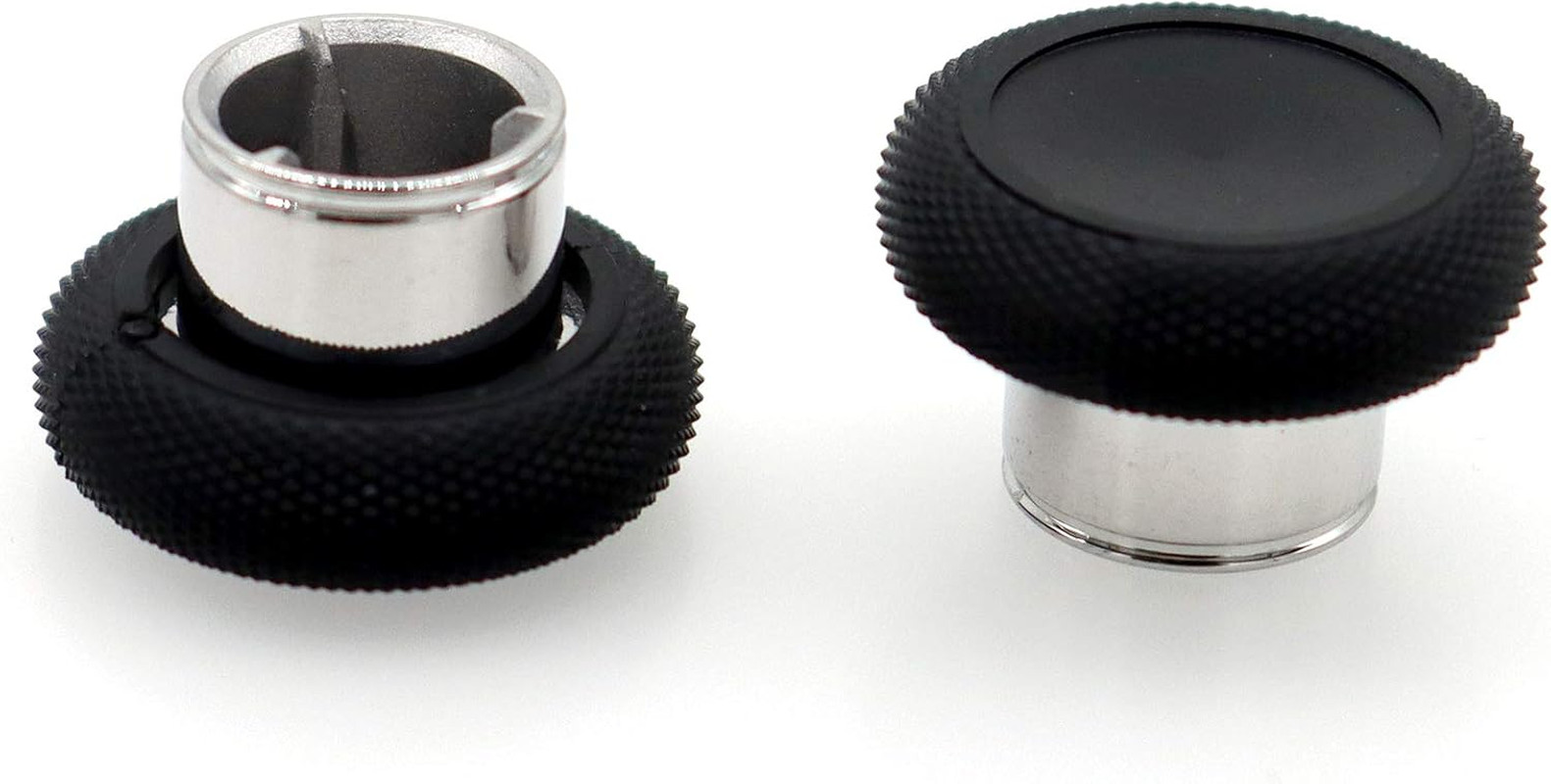 Black Short Concave Thumbsticks for Xbox Elite Series 2 Controller Replacement