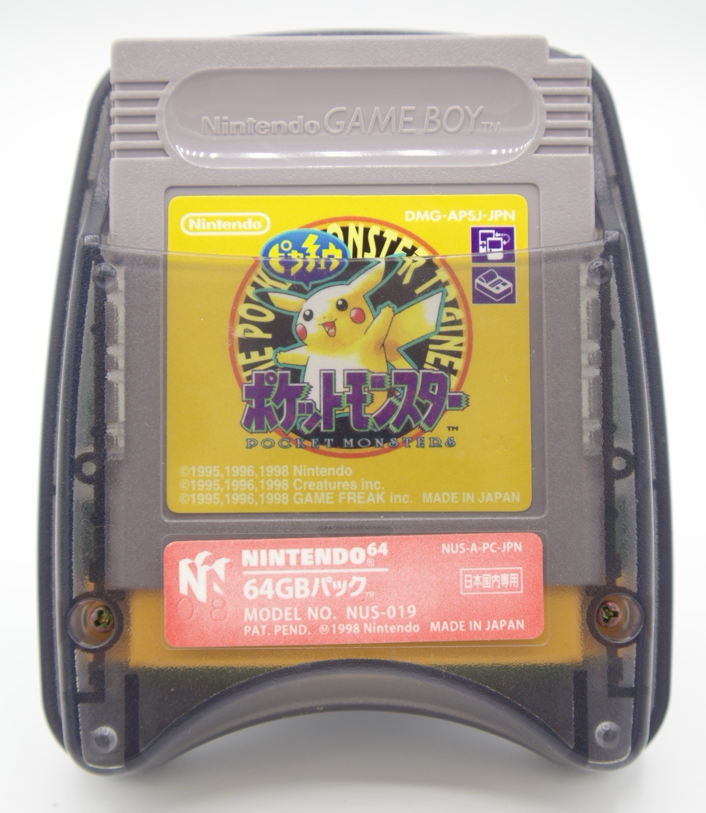 Nintendo 64 Transfer Pak NUS-019 Genuine OEM N64 Tested Working Authentic①