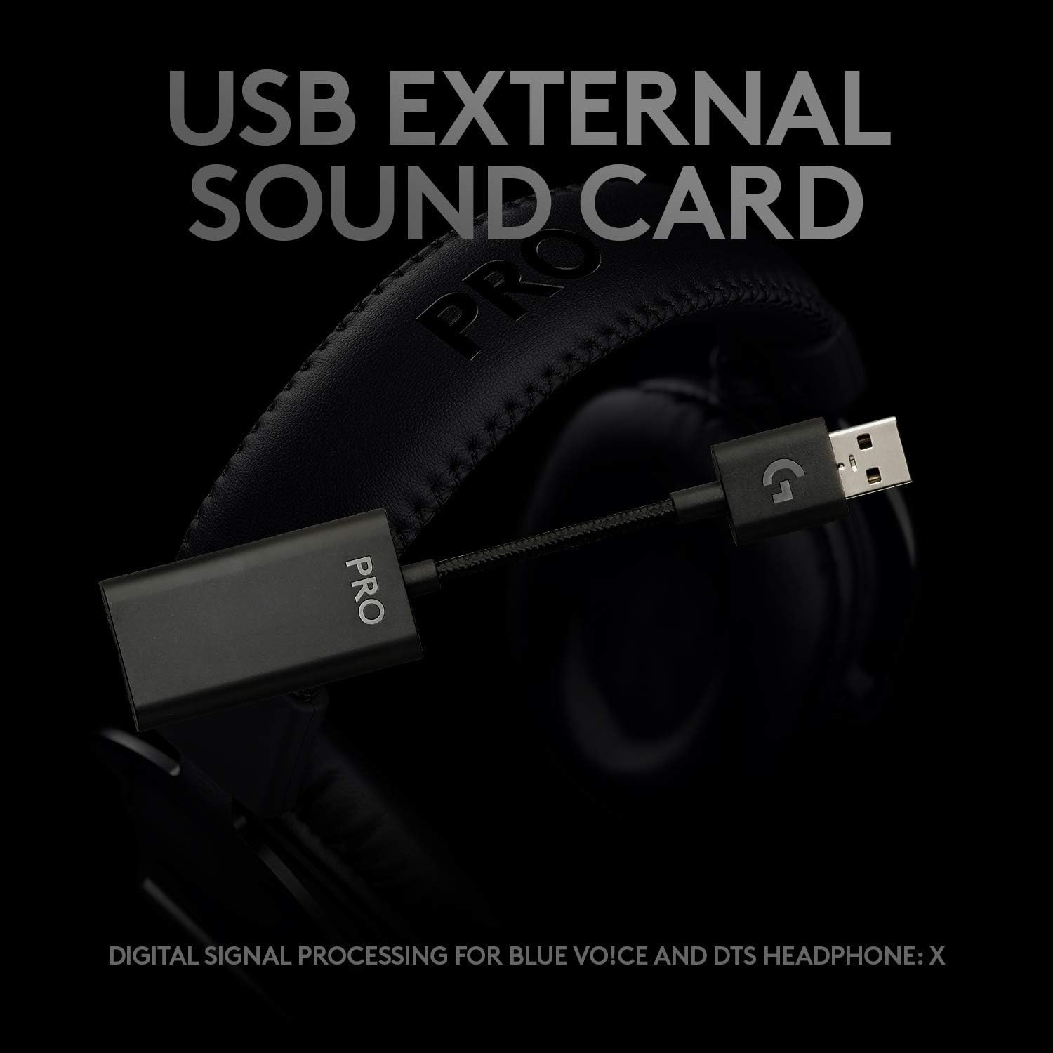 Pro X Wired Gaming Headset: Blue VO! Detachable