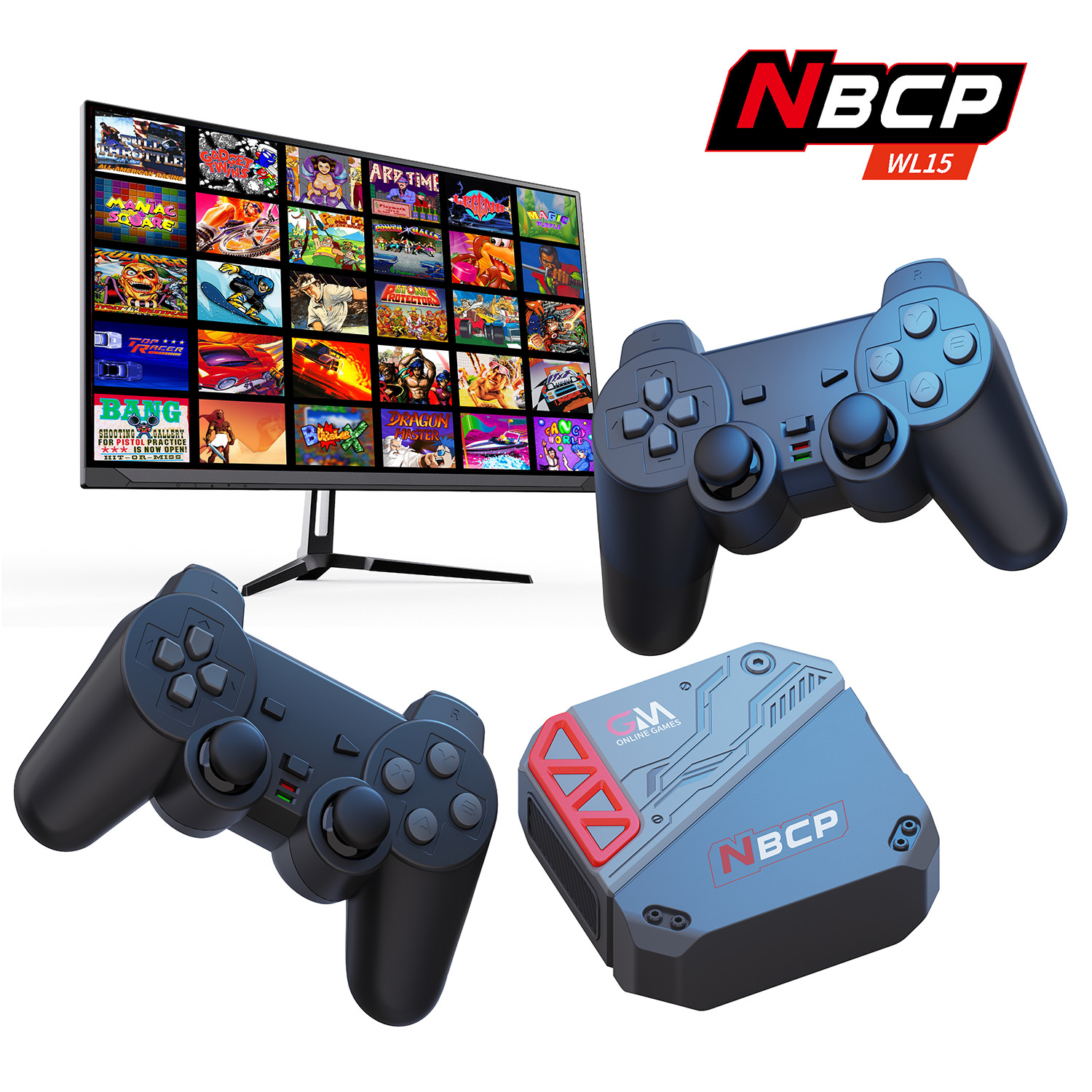 Internet-Enabled TV Game Console Kit for Competitive Multiplayer