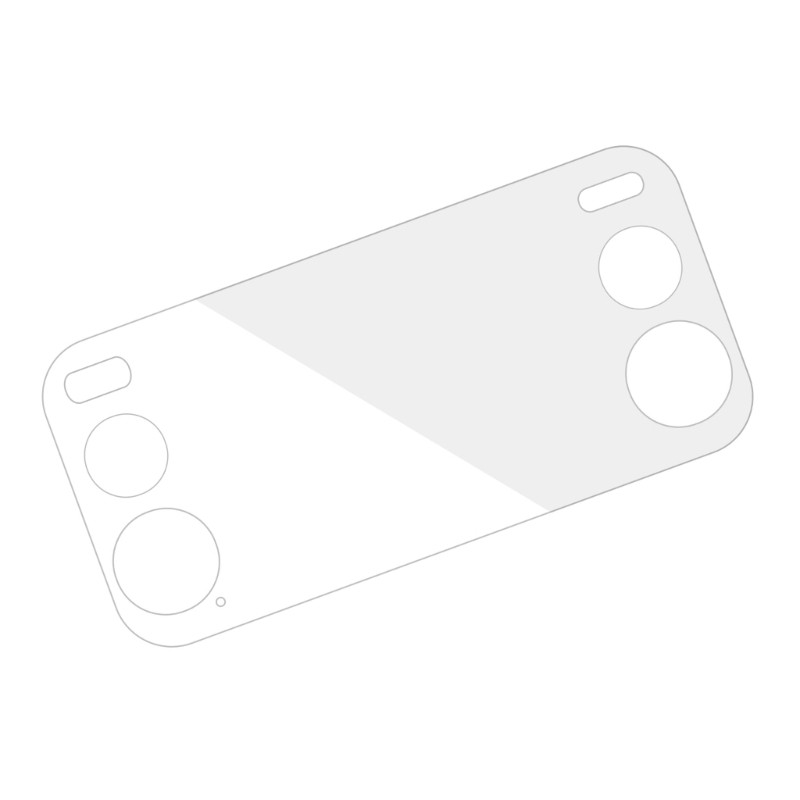 Impact Resistant Tempered Glass Screen Cover For RG476H Game Console None Bubble