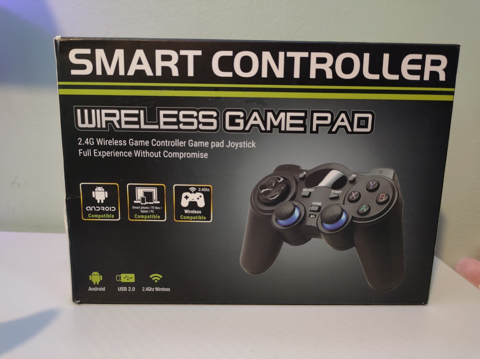 1PCS 2.4GHz Wireless Gamepad USB Controller for PC Android TV 1PC FREE SHIPPING