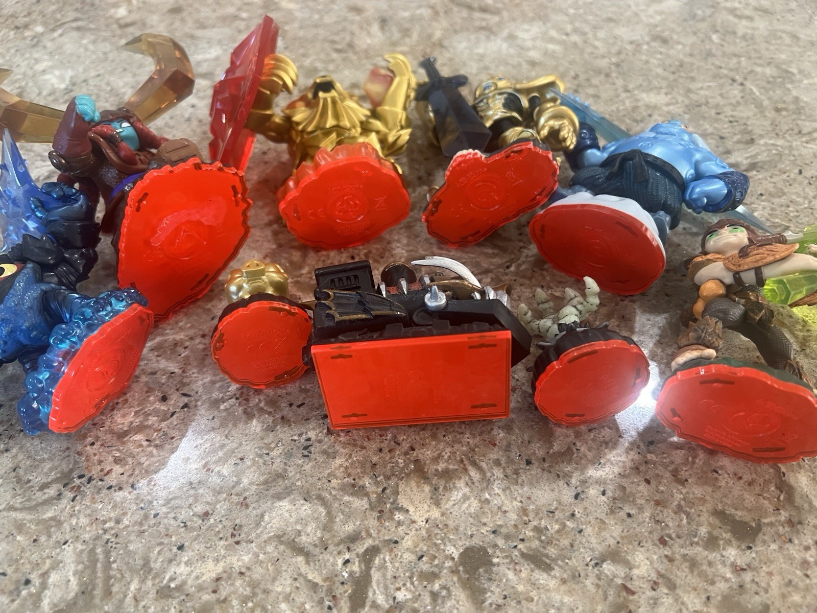 Skylanders Trap Team Lot Nitro Krypt King+Nightmare Express Pack + 5 Trap Master