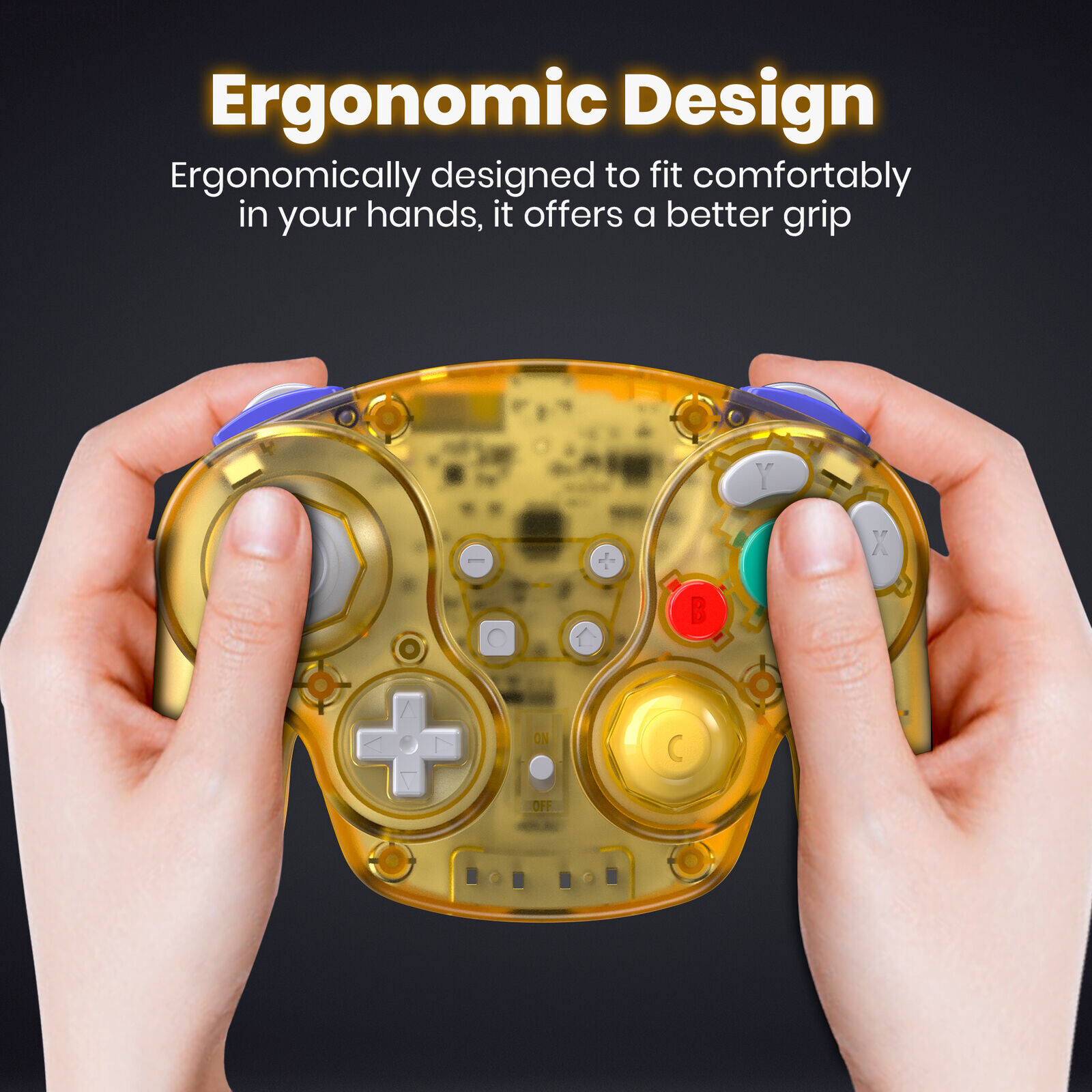 2.4G Wireless Gamecube Controller Rumble Gamepad for GameCube Wii NGC Console