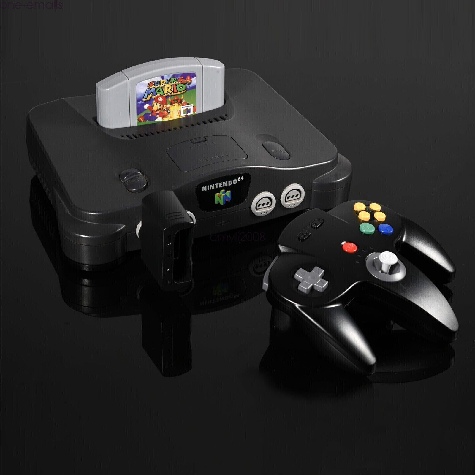 2.4G Wireless N64 Controller Console Gamedpad w/Rumble Pak For Nintendo N64 US