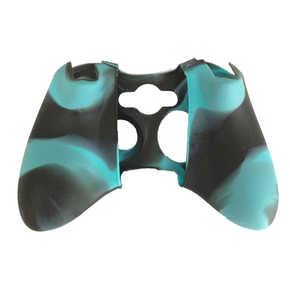 Skin Protective For Xbox 360 Controller 2 Packs Soft Silicone Gel Case Cover