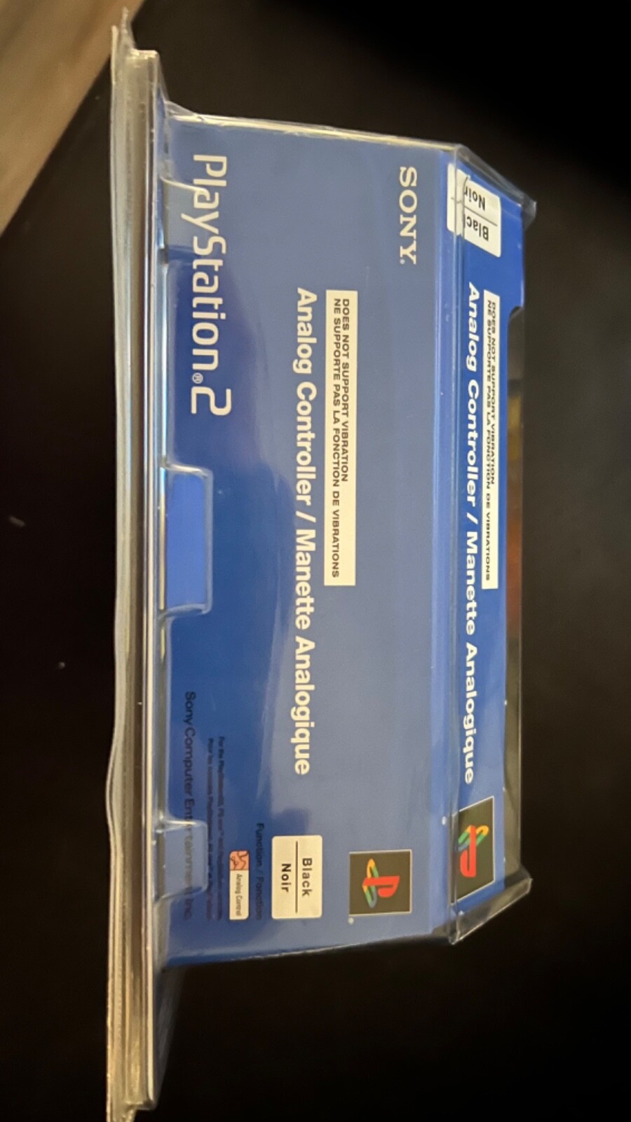 PlayStation 2 Analog Controller (SCPH-10520U) -Black – In Box
