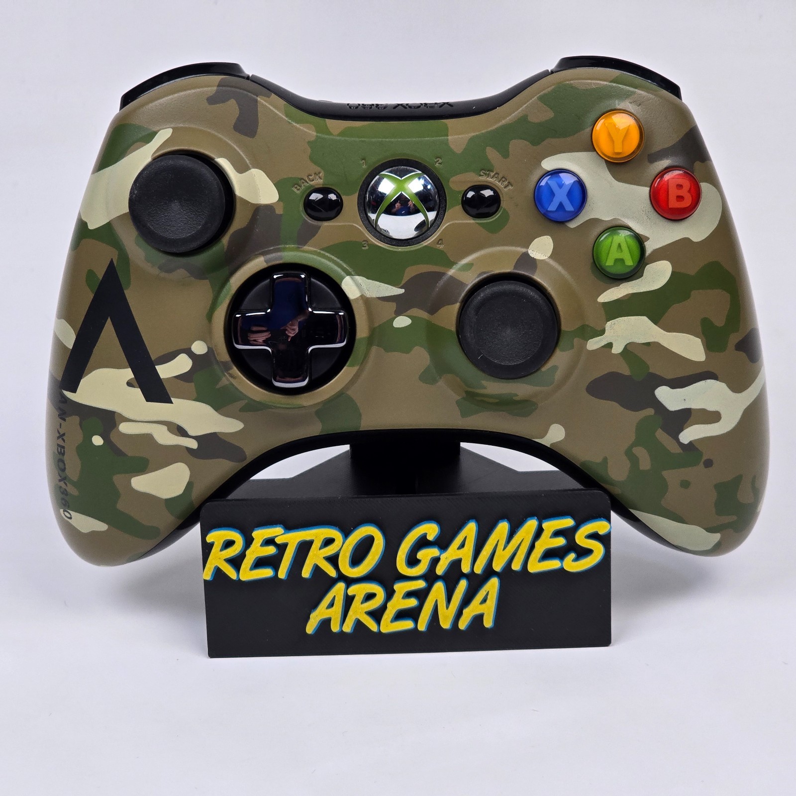 Microsoft Xbox 360 Wireless OEM Limited Brown Camo Camouflage Controller TESTED