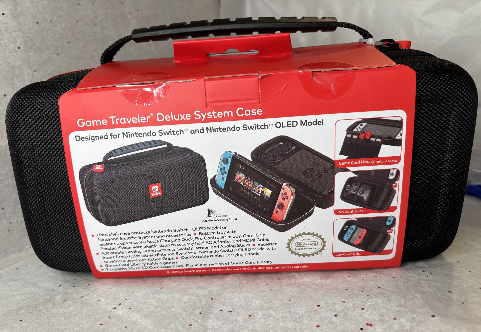 Nintendo Switch OLED Model System Case – Black