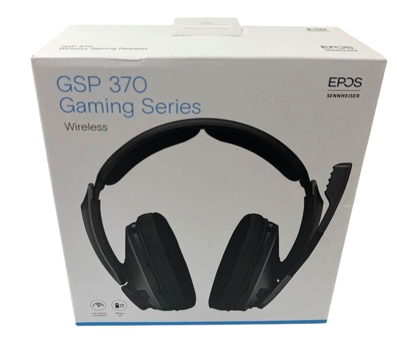 EPOS Sennheiser GSP 370 Wireless Gaming Headset Over Ear Audio Black Japan NEW