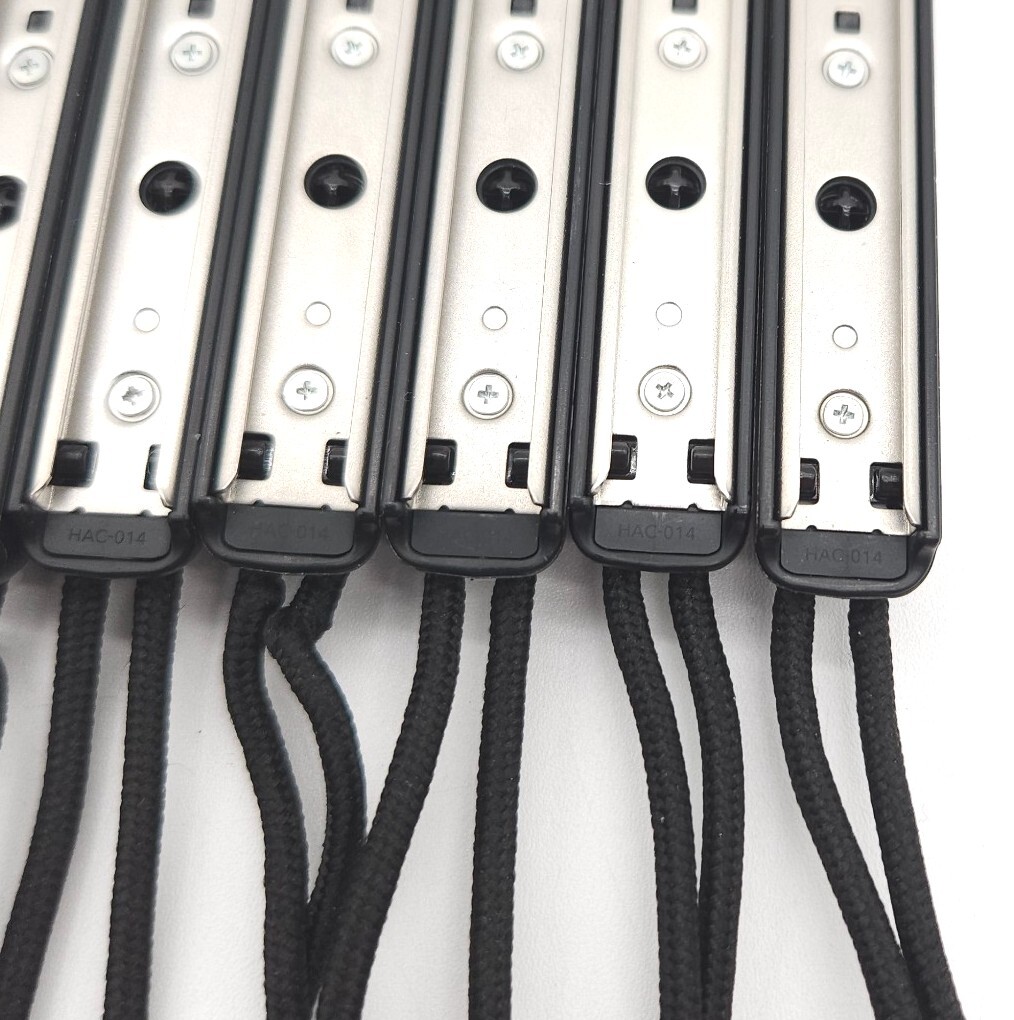 Lot of 7 Genuine OEM Nintendo Switch Joy- Con Wrist Straps Black Part HAC-014