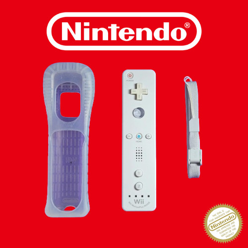 Official Wii Remote WHITE Nintendo Motion Plus Inside 👾 Wii U OEM Controller