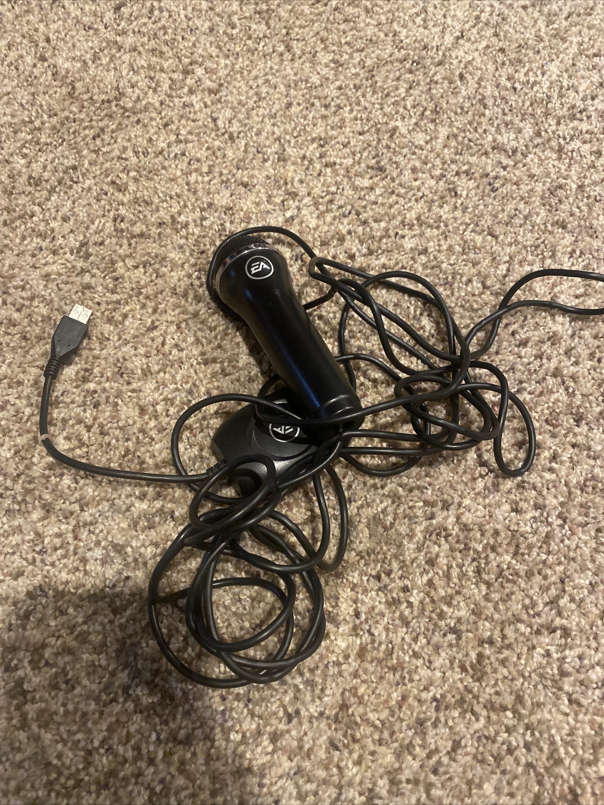 EA Logitech USB Microphone Model ICES-003 For Use With Playstation Xbox Wii