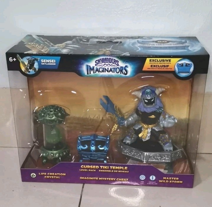 Skylanders Imaginators Cursed Tiki Temple Master Wild Storm Pack, Sealed