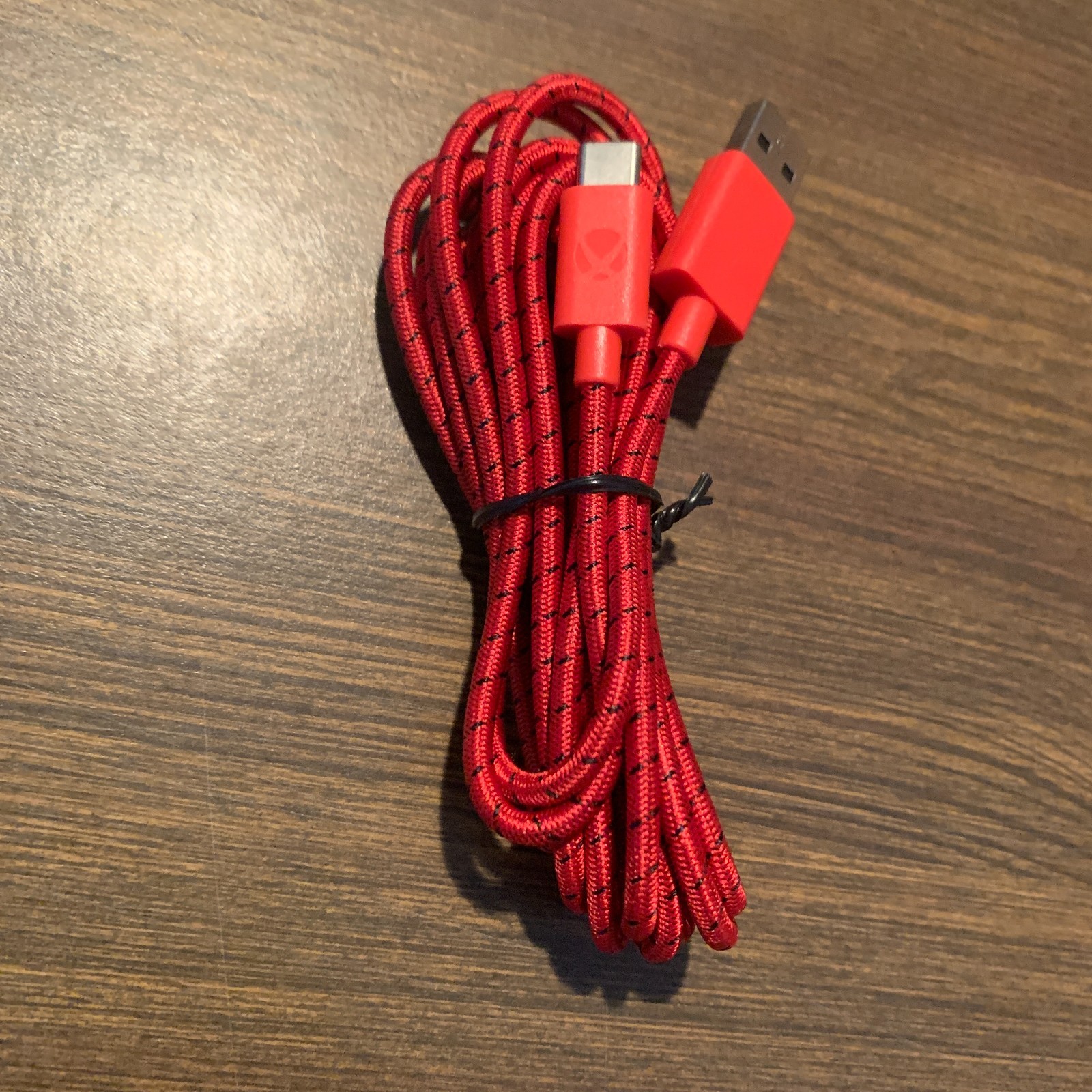 9ft Red USB-C Braided Charging Cable for Xbox Elite Series 2 Controller Type-C