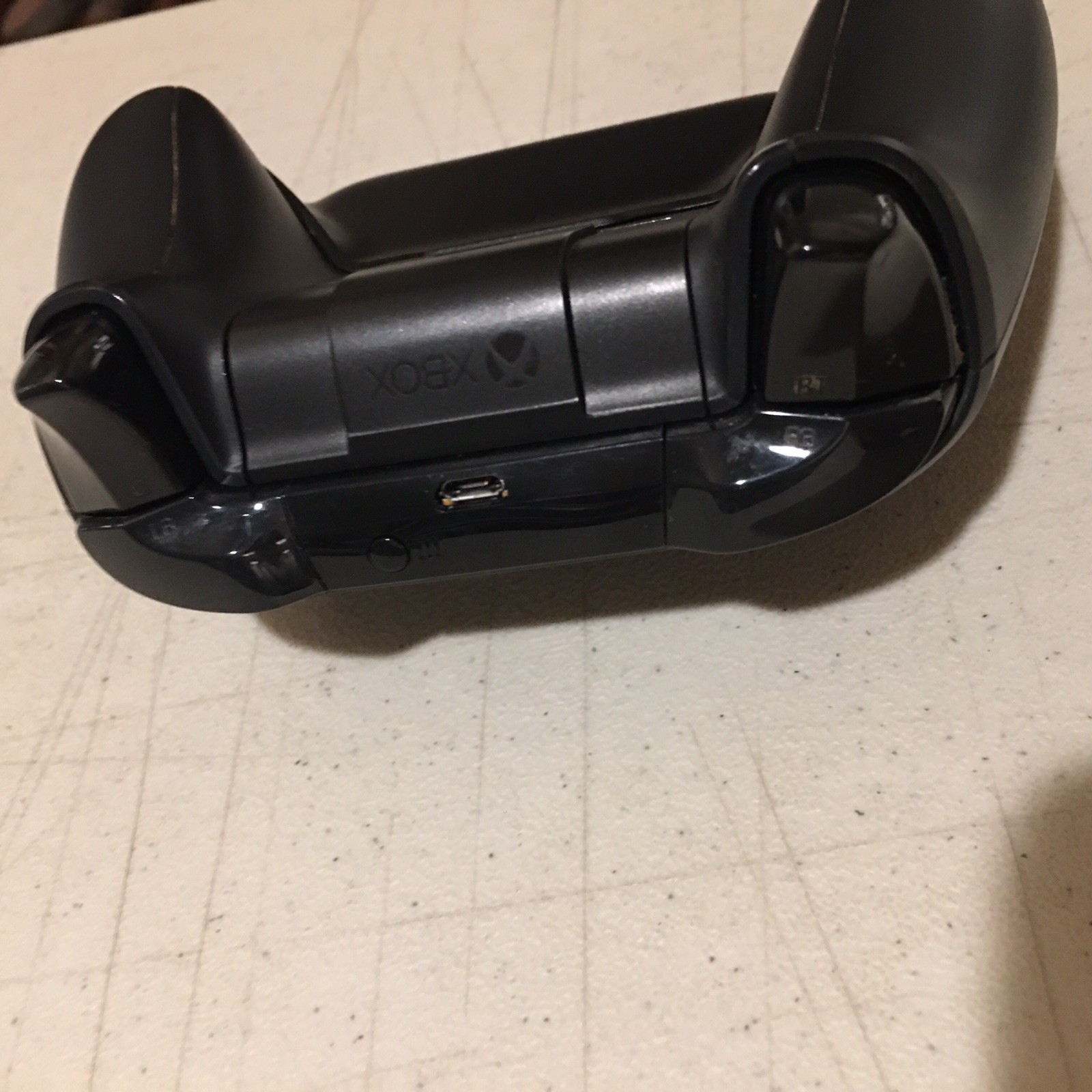 OEM Xbox One Wireless Video Game Controller Black Model 1708 With Chatpad 1676