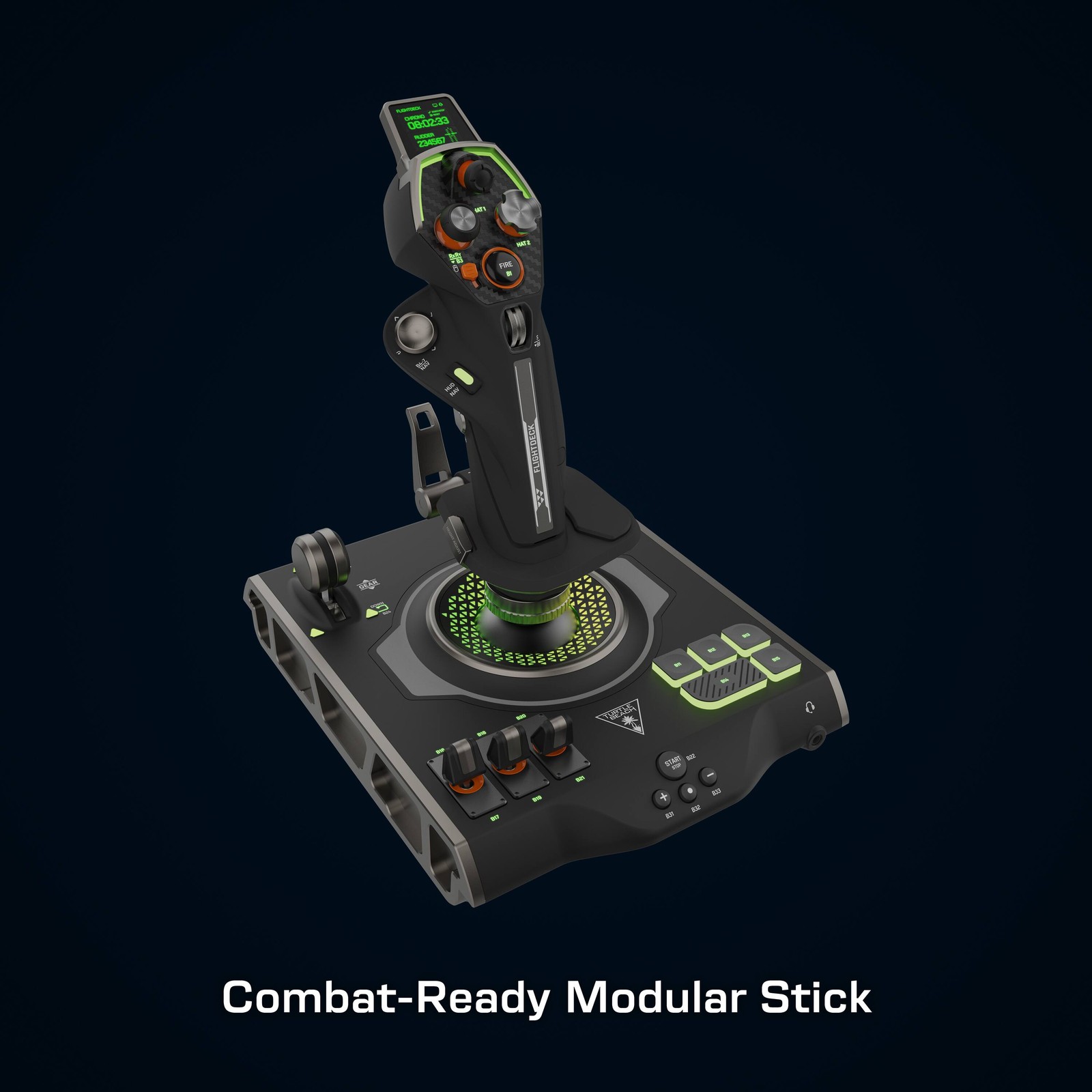 Turtle Beach VelocityOne Flightdeck Universal HOTAS Simulation System Joystic…