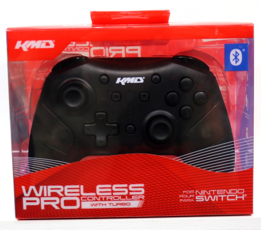 KMD WIRELESS PRO CONTROLLER WITH TURBO NINTENDO SWITCH (51302)
