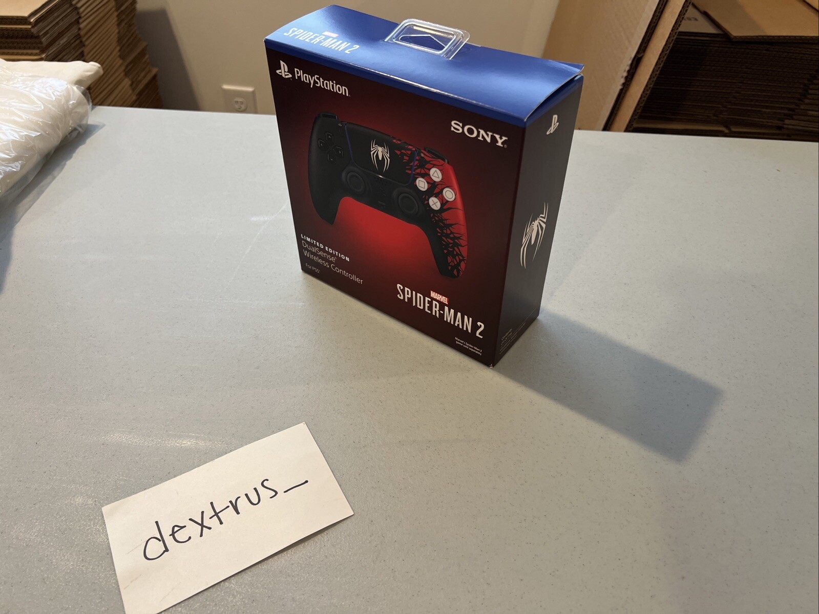 Sony PlayStation5 PS5 Spider-Man 2 DualSense Wireless Controller New Limited Etd