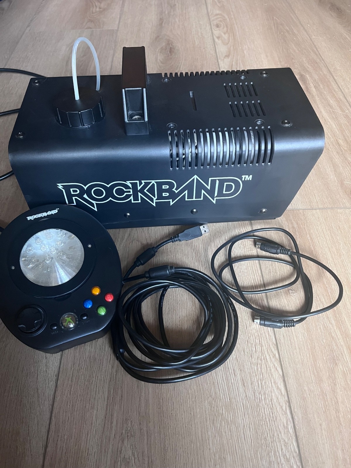 Xbox 360 Rock Band Stage Kit – LED Light Array, Fog Machine, Strobe Light