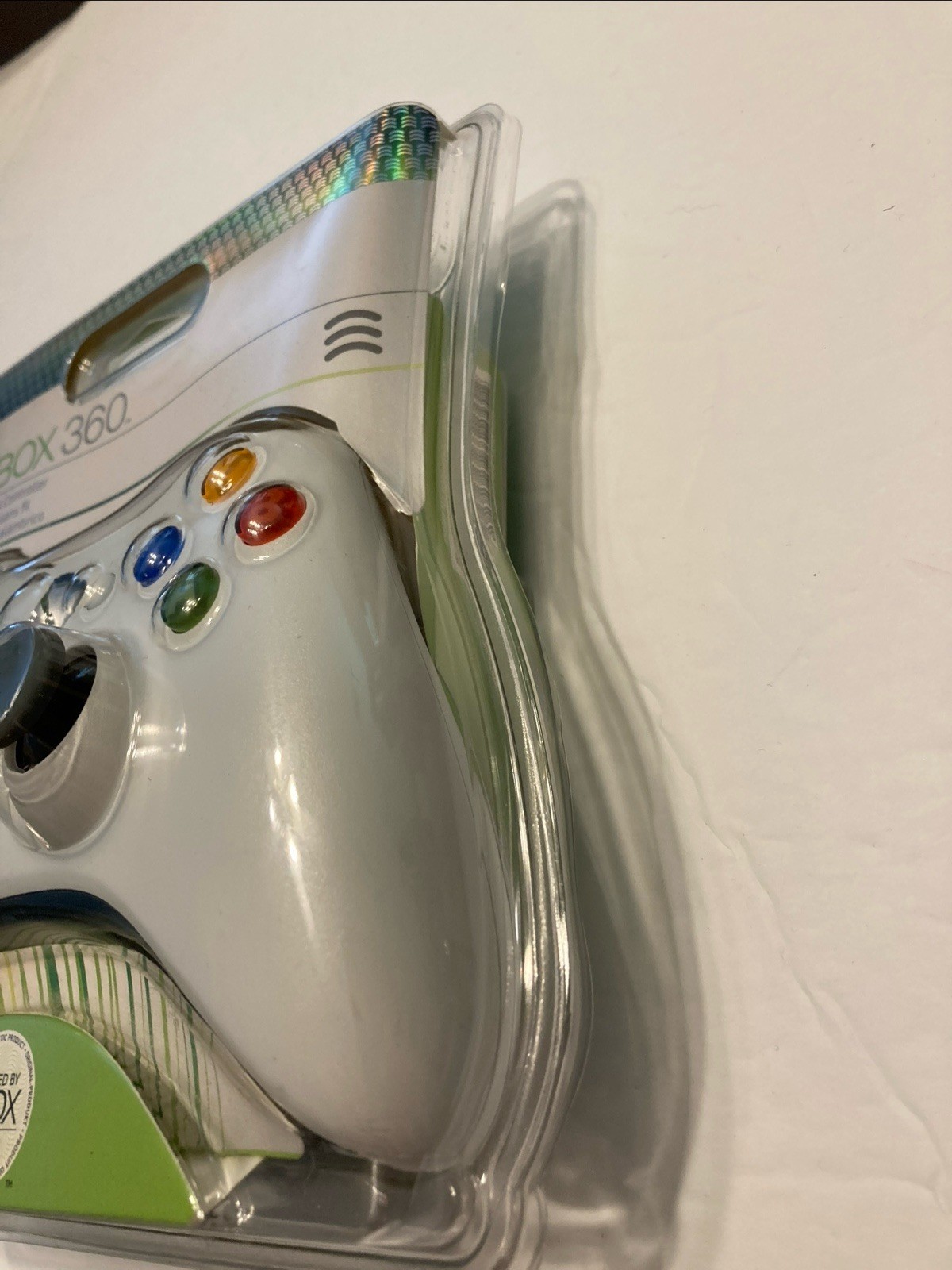 Microsoft Xbox 360 OEM Wireless White Controller 84F-00001