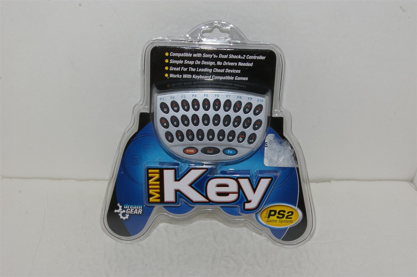 DreamGear Sony Playstation 2 Mini Key Board for PS2 Dual Shock 2 Controller NEW