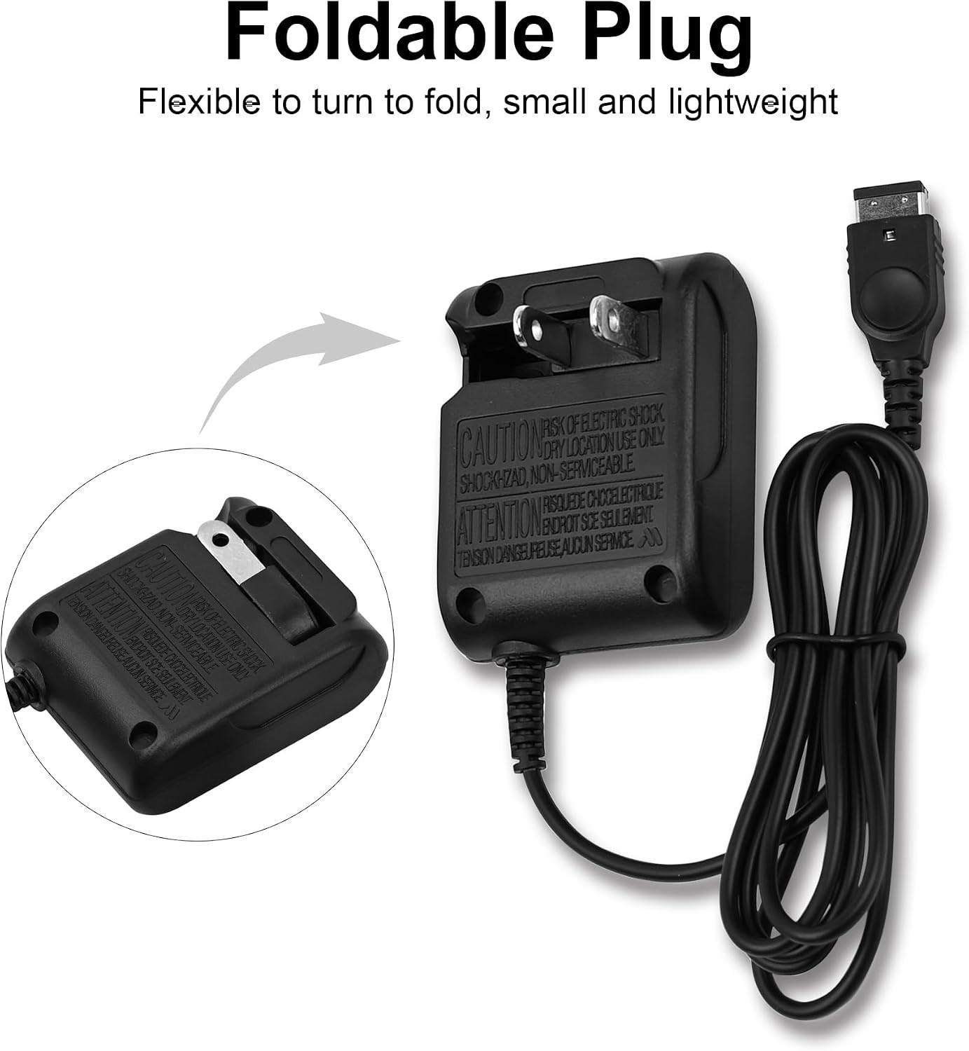 AC Wall Charger Adapter Cable for Nintendo Gameboy Advance SP NDS DS GBA SP
