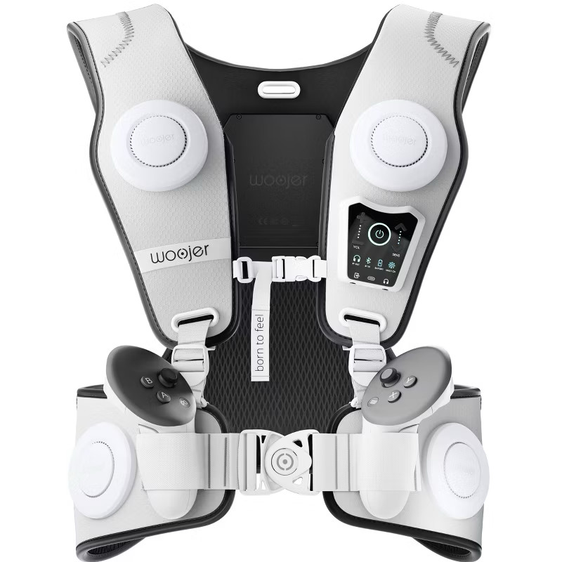 Woojer Made For Meta High-Fidelity Haptic Vest 3 Gaming VR Sensor PS5 XBOX PC