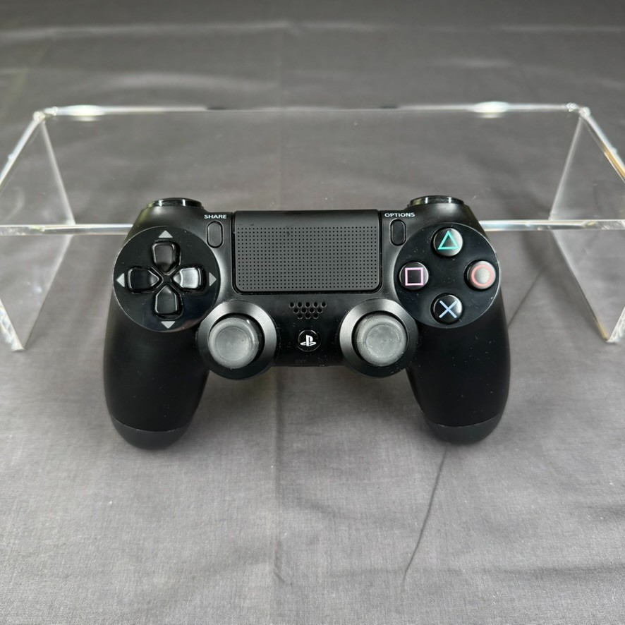 Sony PS4 DualShock 4 Controller Jet Black – Cleaned, Tested, Working