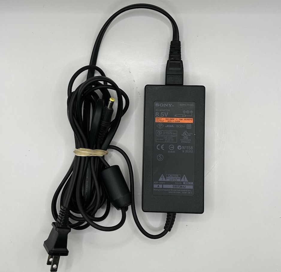 OEM Genuine Sony Playstation 2 PS2 Slim AC Adapter Power Supply 8.5v Original
