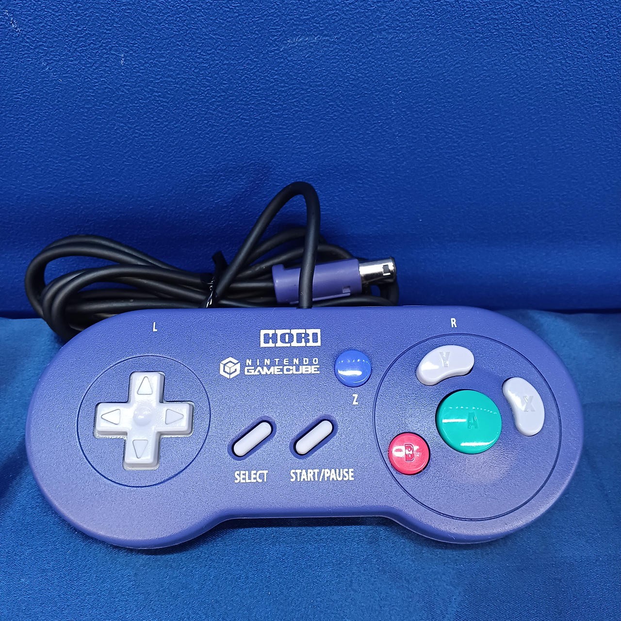 HORI Nintendo GameCube Digital Controller Violet HGC-12 Rare Japan Tested