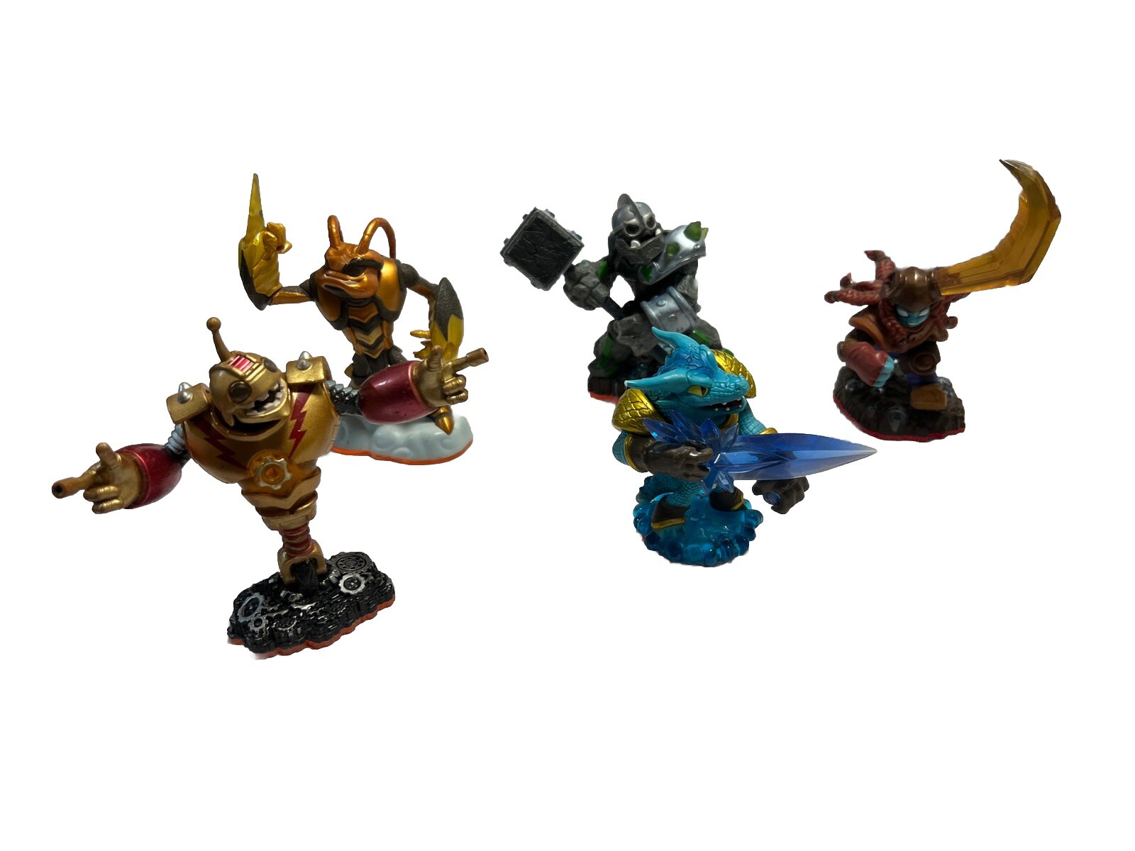 Skylanders Activision Lot Of 5 Figures Mixed