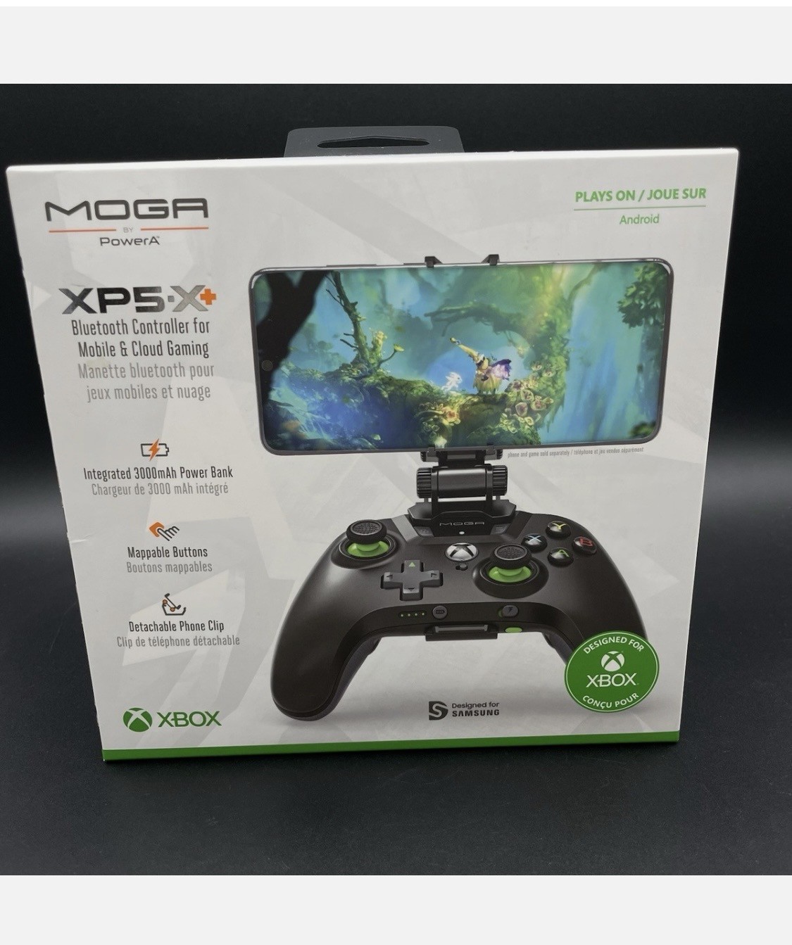 PowerA Moga XP5-X Plus Bluetooth Gaming Controller for Mobile Gaming – Black