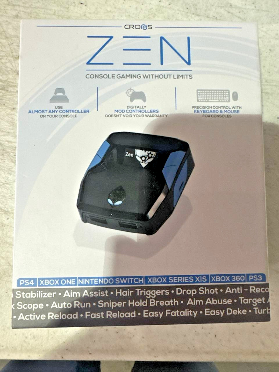 Cronus Zen Controller Emulator for Xbox, Playstation, Nintendo and PC
