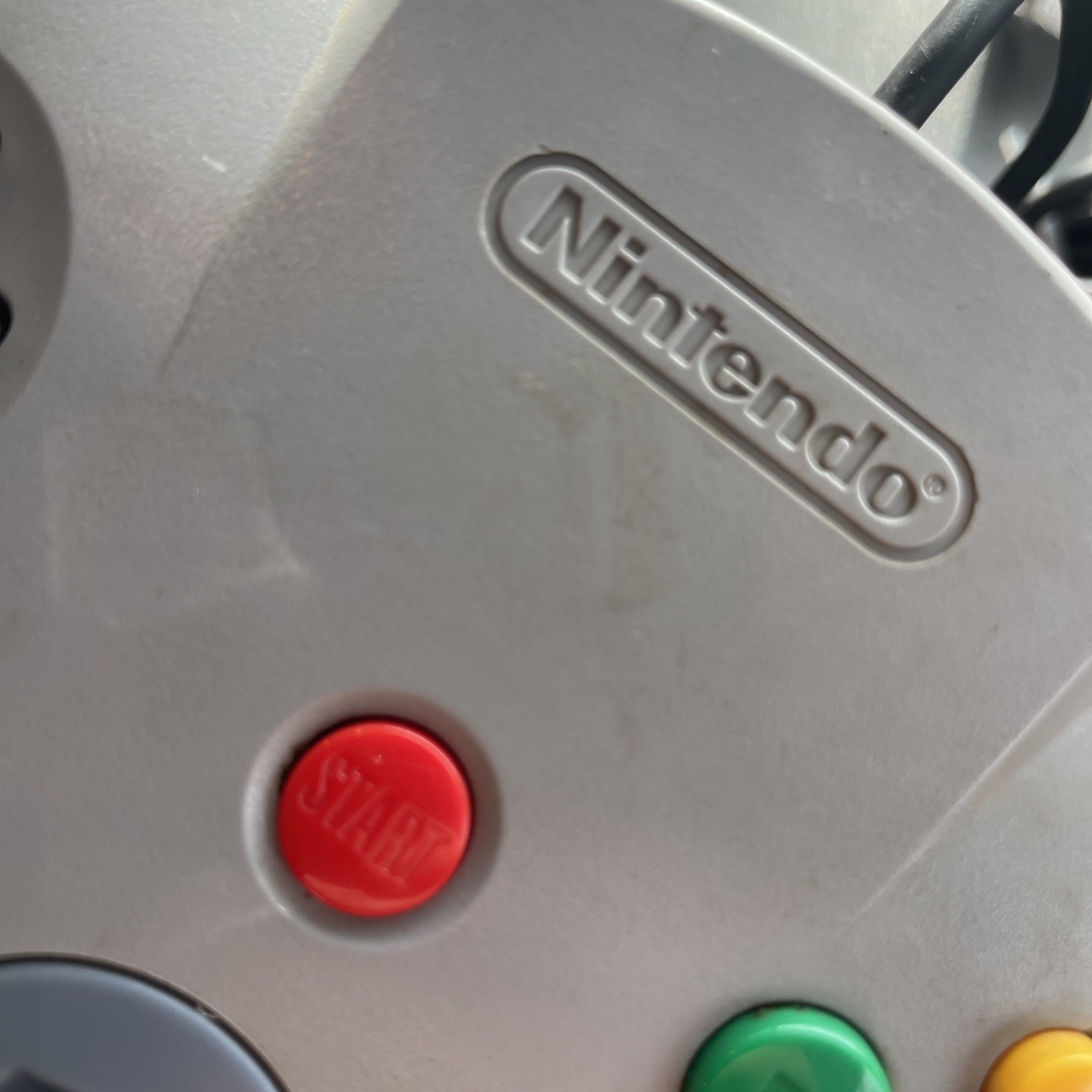 Nintendo 64 N64 Controller OEM Grey Hall Effect Analog Stick No drift NUS-005