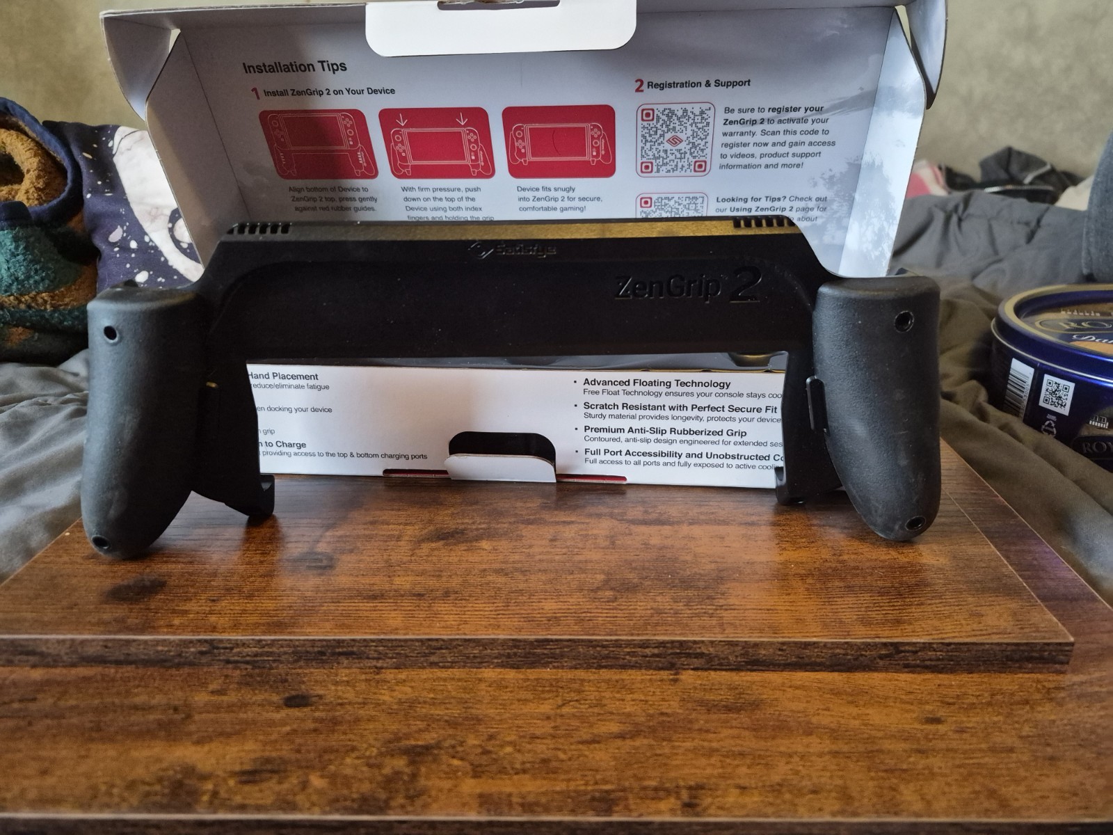 Satisfye ZenGrip 2 Ergonomic Grip for Nintendo Switch 2 – Black (VG02)