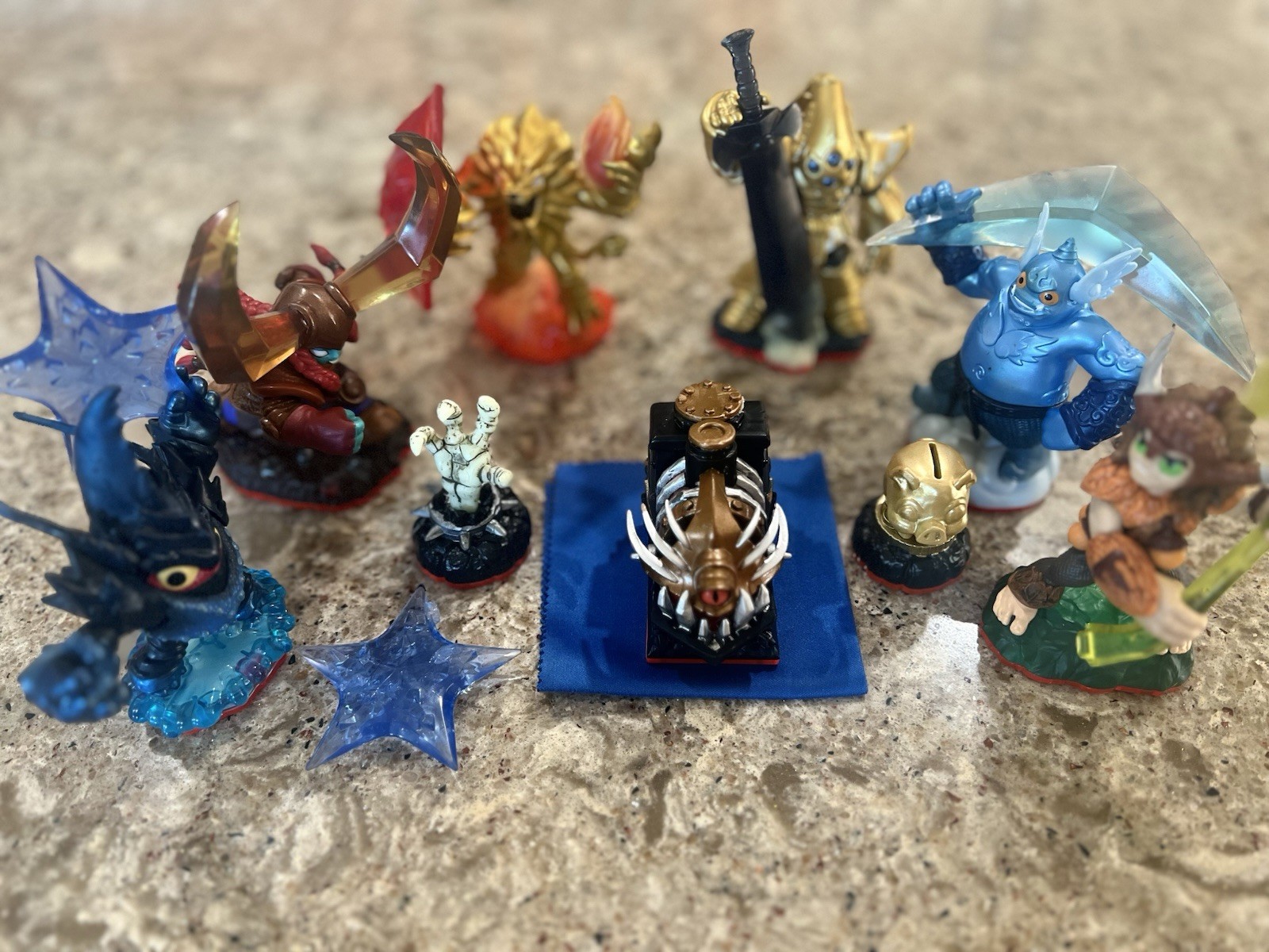 Skylanders Trap Team Lot Nitro Krypt King+Nightmare Express Pack + 5 Trap Master