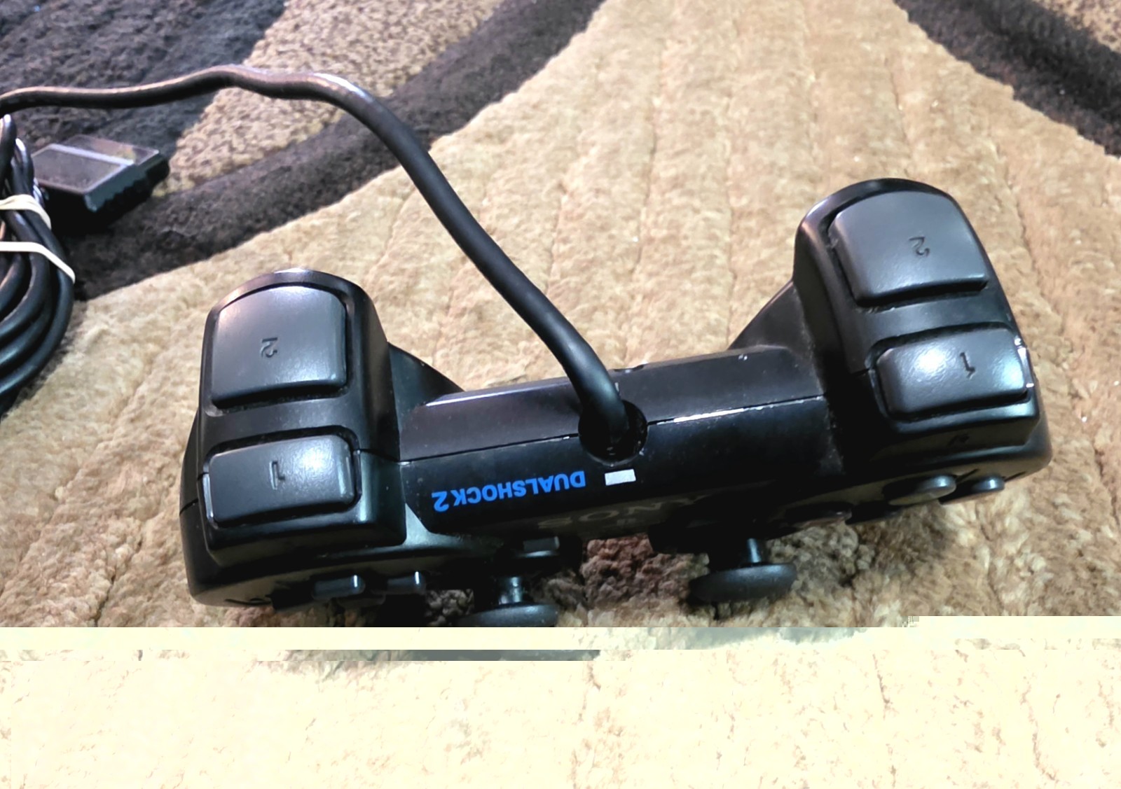 PlayStation 2 : Sony, DualShock 2 Wired Analog Controller WORKING for PS2/PS1